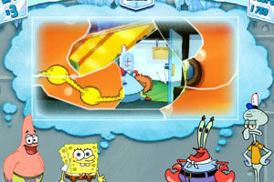 《海綿寶寶動感拼圖》