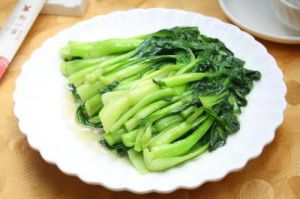 蒜茸炒白菜苔 蒜茸炒白菜苔