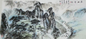 詹亦然國畫作品