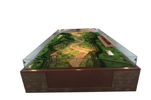 黃河下遊河道模型