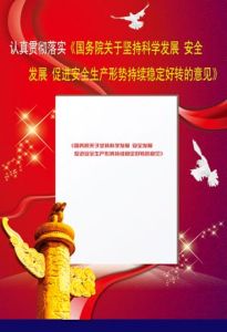 安全生產月掛圖