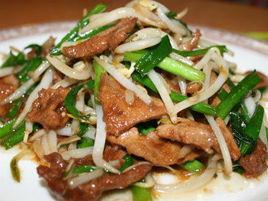 豆芽炒豬肝 豆芽炒豬肝