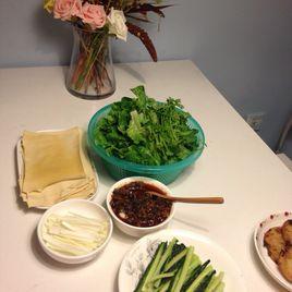 乾豆腐卷大蔥 乾豆腐卷大蔥