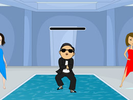 江南style泳池跳舞 江南style泳池跳舞