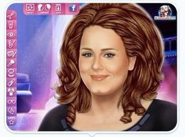 給阿黛爾化妝 給阿黛爾化妝