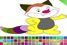 小貓填顏色 小貓填顏色