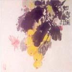 彩墨荷花（國畫）徐德潤