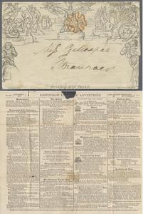 帶廣告的馬爾雷迪郵資郵簡