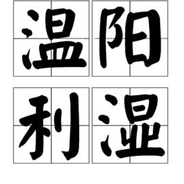 溫陽利濕 溫陽利濕