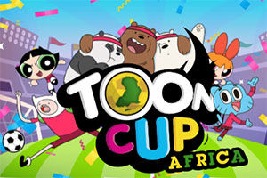 非洲卡通足球賽