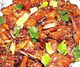 香芹辣兔塊 香芹辣兔塊