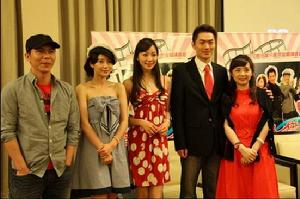 幾位主創：林清振、阿朵、韓雪、朱泳騰、姚嘉