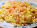 香荽蝦仁炒蛋
