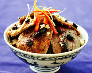 豆豉辣醬拌牛肉 豆豉辣醬拌牛肉