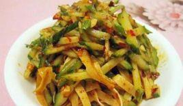 黃瓜拌乾豆腐 黃瓜拌乾豆腐