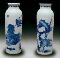 清順治青花瓷 清順治青花瓷