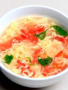 番茄蛋花湯 番茄蛋花湯