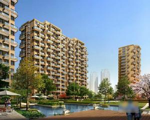 金成江南春城庭院深深效果圖