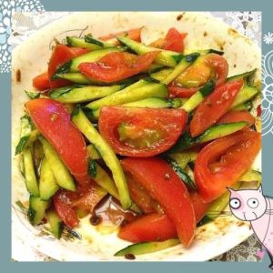 番茄拌黃瓜 番茄拌黃瓜