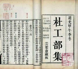 杜工部集 杜工部集