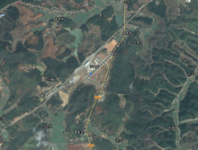 安仁火車站4面環山，易守難攻