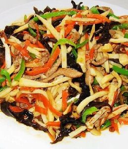 杏鮑魚香肉絲 杏鮑魚香肉絲