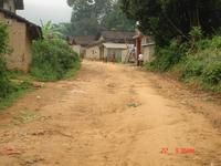 入村道路與民居