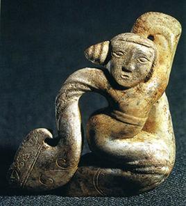 漢代玉舞人 漢代玉舞人