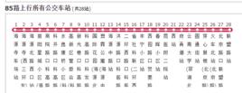 昆明公交85路 昆明公交85路