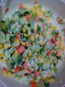 肯德基玉米沙拉