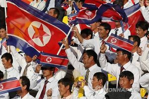朝鮮男子啦啦隊