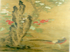 呂紀花石錦雞圖