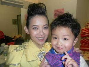 深圳衛視錄製大娛樂家和曾寶儀