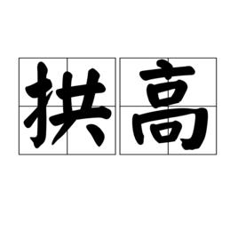 拱高 拱高