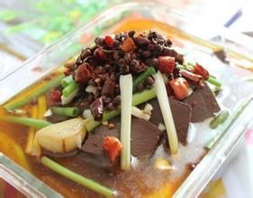 水煮芹菜鴨血 水煮芹菜鴨血