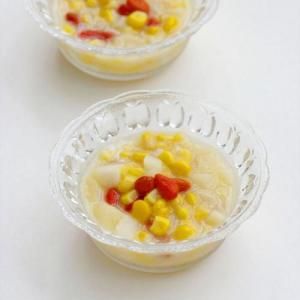 馬蹄粟米羹 馬蹄粟米羹