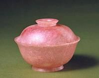 芙蓉石蓋碗 芙蓉石蓋碗