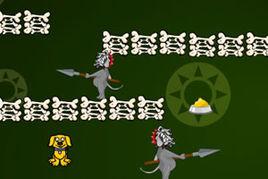 飢餓的小狗 飢餓的小狗