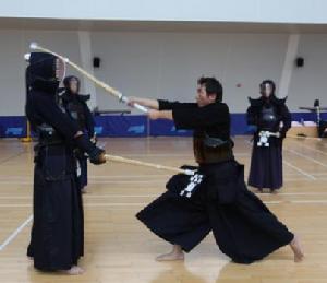 實際日本劍道的練習