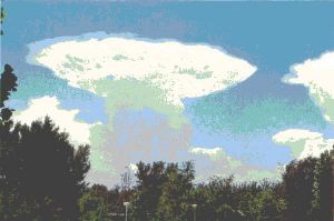 鬃積雨雲 鬃積雨雲