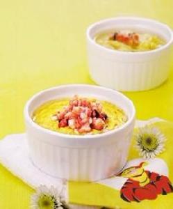 蘑菇蒸雞蛋羹 蘑菇蒸雞蛋羹