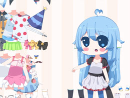 打扮可愛動漫女孩 打扮可愛動漫女孩