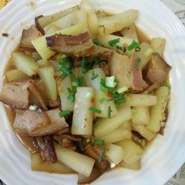 芥菜心炒肉片 芥菜心炒肉片