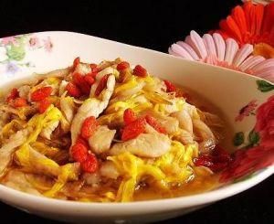 菊花拌肉絲 菊花拌肉絲