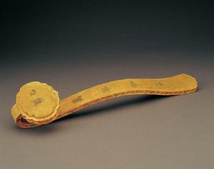 清八成金累絲萬年如意