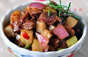 乾子榨菜牛肉丁