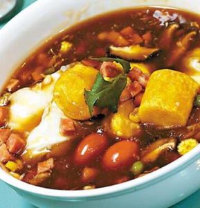 紅霞白雲湯 紅霞白雲湯