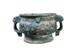 西周早期百乳雷紋青銅簋 西周早期百乳雷紋青銅簋