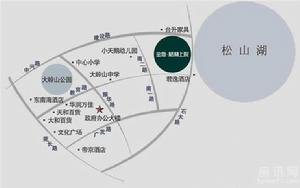 金地格林上院地理位置圖