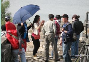 《廬山戀2010》拍攝現場